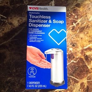 Touchless Sanitizer and Soap Dispenser